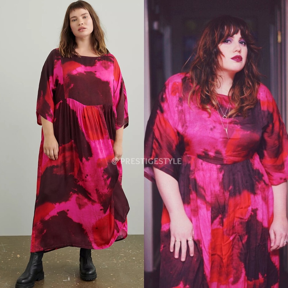 Anthropologie Lysandra Tie-Dye Maxi Dress - Picture 6 of 9